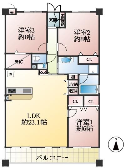 西宮市甲陽園東山町 間取画像